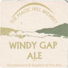 BEER MAT - MAGIC HILL BREWERY (IRELAND) - WINDY GAP ALE - (Cat No 001) - (2015)