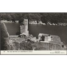 The Old Battery by Dartmouth Castle, Devon, c.1960 - Bernard Wakeman RP Postcard