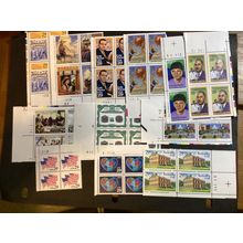 ICOLLECTZONE US 12 different 29 cent Plate Blocks XF NH (A300-PB2)