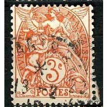 1900 Yvert 109 - #3 fine used (o)