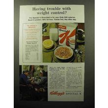 1965 Kellogg's Special K Cereal Ad - Trouble
