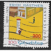 GER 1999 100pf 'ERICH KAESTNER' FINE USED (EBID54-103)