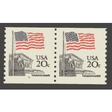 1895a 20c U.S. Flag Fine MNH SG CNP Left 4 V0085