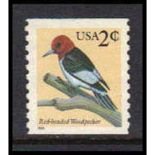 Used 3045 2c Red-Headed Woodpecker Fine W4732