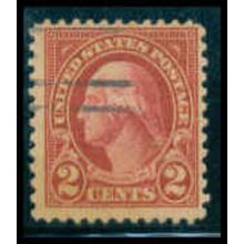 Used 634 2c George Washington Just Clears M08652