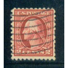 Used 425 2c George Washington Just Clears A09291