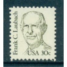1864 30c Frank Laubach Fine MNH Dry Gum MA1944