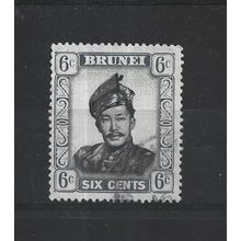 Brunei.SG104 6c Sultan Omar Ali Saifuddin.Fine Used.Aug25v
