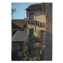 CONQUES, FRANCE used postcard 1977 postmark #