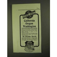 1903 The North-Western Union Pacific Line Ad - California Oregon