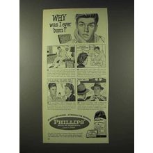 1948 Phillips Milk of Magnesia Ad - Why Was I Born?