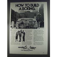 1980 Boeing 767 Airplane Ad - How to Build a Boeing