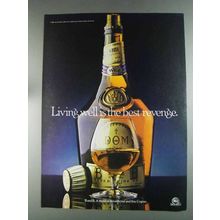 1980 B and B Liqueur Ad - Living Well is Best Revenge