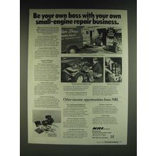 1985 NRI Schools Ad - Be your own boss with your own small-engine repair