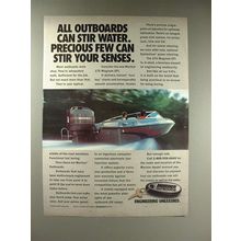 1991 Mariner Outboard Motor Ad - Stir Your Senses