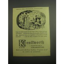 1948 Kenilworth Cigarettes Ad - Among the princely pleasures