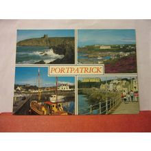 multiview, PORTPATRICK, DUMFRIES & GALLOWAY unused vintage postcard =