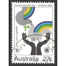 AUSTRALIA 1983: COMMONWEALTH DAY - 27c SOCIAL JUSTICE & CO-OPERATION USED (G7)