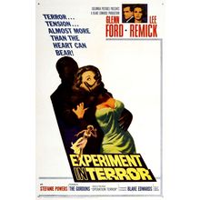 Experiment in Terror (1962)_1 Movie Film Poster Canvas iconic design