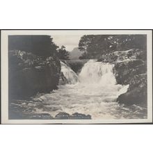The Torrent, Skelwith Force & Langdale Pikes, Westmorland, c1930s - Abraham RPPC