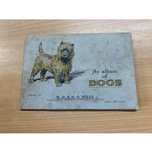 VINTAGE AN ALBUM OF DOGS CIGARETTE CARDS WILLS *COMPLETE* ALBUM (P2)