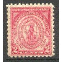 682 2c Massachusetts Fine MNH Q0166