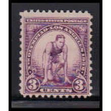718 3c Runner Barely Clears MNH O3261