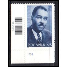 3501 34c Roy Wilkins Very Fine MNH P#S LL P33 KA8992