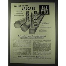 1948 Jones & Laughlin Steel Ad - Cold-Finished Jalcase