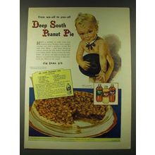 1948 Karo Corn Syrup Ad - De Luxe Peanut Pie recipe