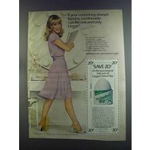 1982 L'eggs Control Top Pantyhose Ad - Barbara Eden