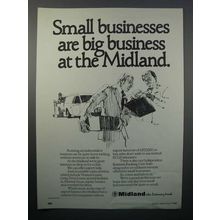 1982 Midland Bank Ad - Small Businesses Are Big