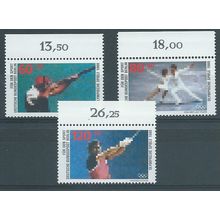 BERLIN 1988 (SET) U/M 'SPORTS PROMOTION FUND' (3v)(EBID49-719)