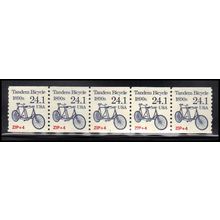 2266 24.1c Tandem Bicycle Very Fine MNH Dry Gum PNC 1/5 X1340