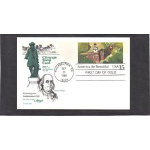 FDC Artmaster UX135 15c Independence Hall (Cachet-U/A) CV39317