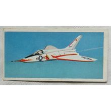 Lyons Tea card Wings of Speed No. 18 Douglas XF4D-1 Skyray