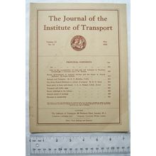 1950 Journal of Institute of Transport Vol. 23, No. 10