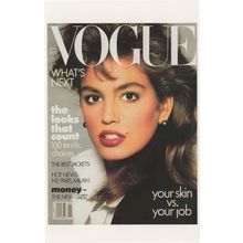 Cindy Crawford Supermodel Vogue Magazine Photo Postcard