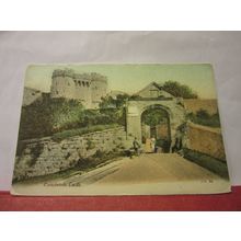 THE GATEWAY, CARISBROOKE CASTLE, ISLE OF WIGHT. used antique postcard /