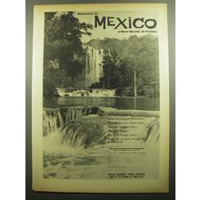 1960 Mexican Government Tourism Department Ad - A new world