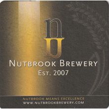BEER MAT - NUTBROOK BREWERY - VARIOUS BEERS - (Cat No 001) - (2010)