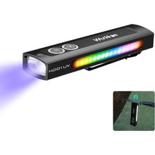Wurkkos HD01 UV Flashlight, Rechargeable EDC Flashlight, Led Flashlight with 365
