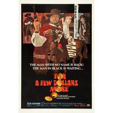 For a Few Dollars More (1966)_1 Movie Film Poster Canvas iconic design