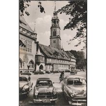 Stechbahn und Stadtkirche, Celle, c.1950s - Reher Foto-AK