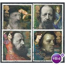 1992 Tennyson Set SG1607-1610 Very Fine Used