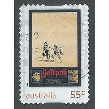 AUS 2008 55c (S/A) 'FAVOURITE FILMS -GALLIPOLI' FINE USED (EBID37-210)