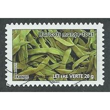 FRA 2012 ( LETTER 20g) 'GREEN VEGETABLES ' FINE USED (EBID41-173)