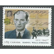 CAN 2013 $1.85 (S/A)' RAOUL WALLENBERG' FINE USED (EBID44-250)