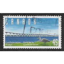 CAN 1997 45c 'CONFEDERATION BRIDGE ( R)' FINE USED (EBID71-457)