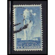 Used 744 5c Yellowstone National Park Just Clears RA2306